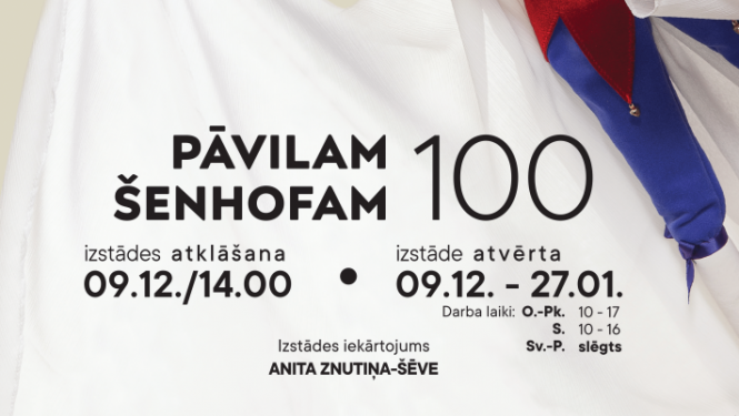 Izstādes „Pāvilam Šenhofam 100” atklāšana