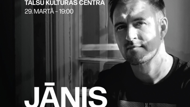 Jāņa Stībeļa koncertprogrammas Smaidot afiša