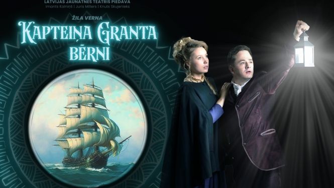 Latvijas Jaunatnes teātra izrāde – Ž. Verna „Kapteiņa Granta bērni”