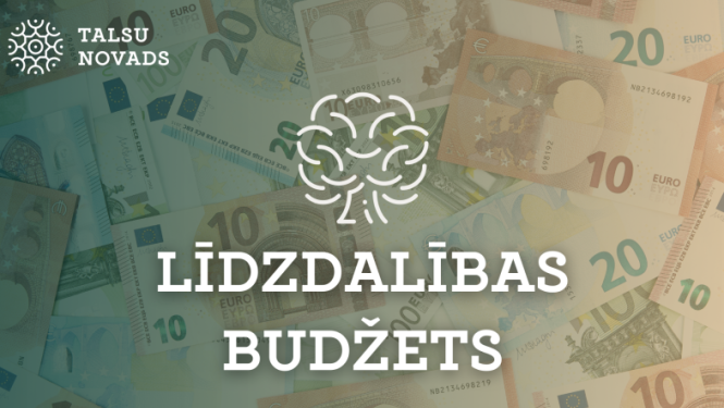 Līdzdalības budžeta semināra vizuālais materiāls