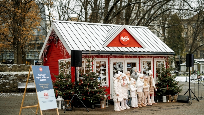 Laimas labdarības namiņa atklāšanas pasākums foto