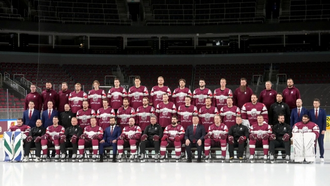 Latvijas hokeja izlases 28. maija spēle 2023