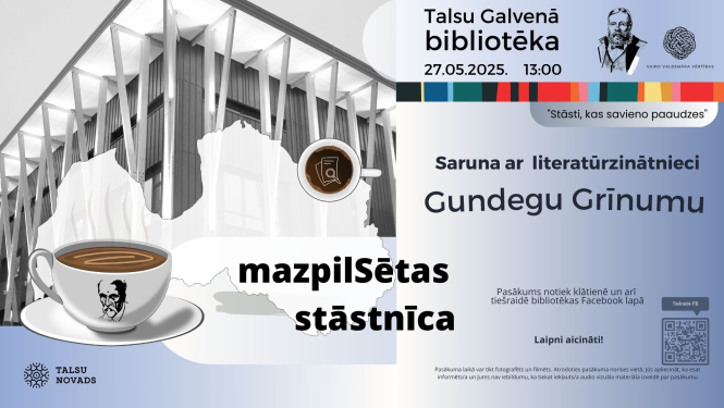 tikšanās ar Gundegu Grīnumu afiša