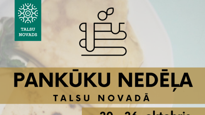 Pankūku nedēļas Talsu novadā 2025 afiša