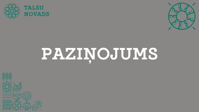 Paziņojums. Titulattēls