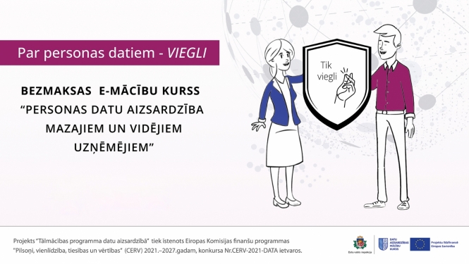 Mācības par pareizu personas datu apstrādi