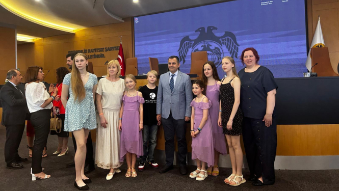 Rojas un Talsu delegācija pie mēra