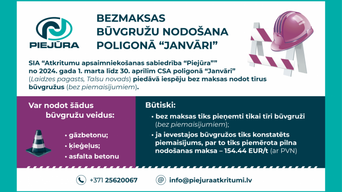 Būvgružu akcija 2024