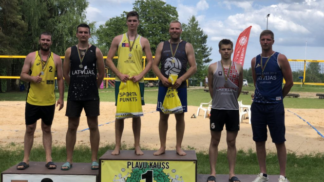 Vīriešu grupas uzvarētāji