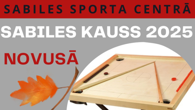 Sabiles kauss 2025 novusā afiša