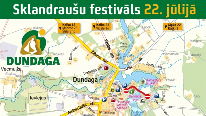 Satiksmes ierobežojumu karte
