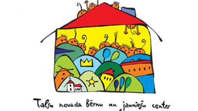 Talsu novada bērnu un jauniešu centra logo