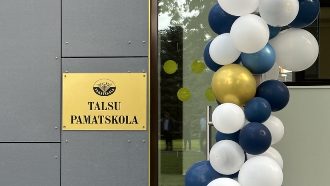 Talsu pamatsolas atklāšana