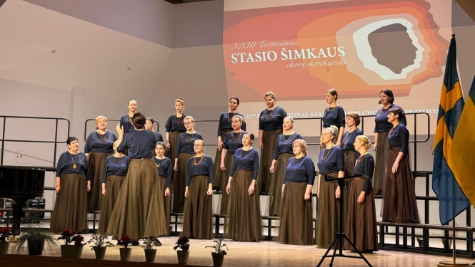 Sieviešu koris „Vaiva” ar lieliskiem panākumiem atgriežas no koru konkursa Klaipēdā