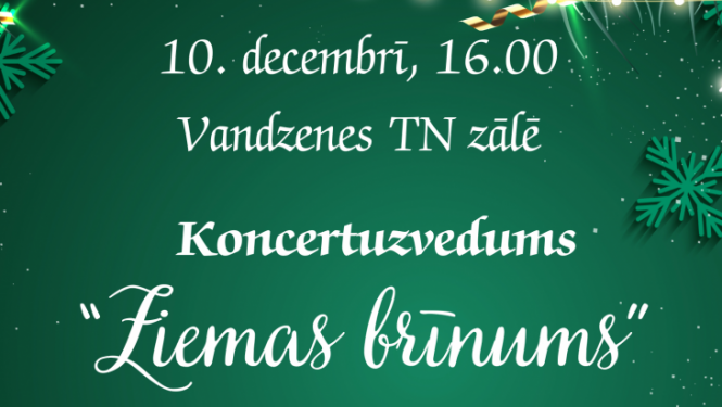 Ziemassvētku koncerts „Ziemas brīnums”