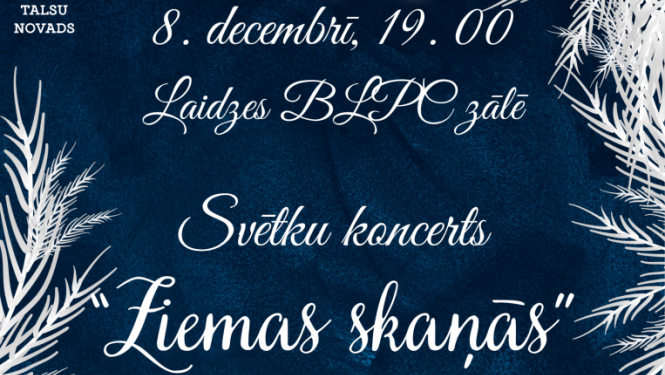 Ziemassvētku koncerts „Ziemas skaņās”