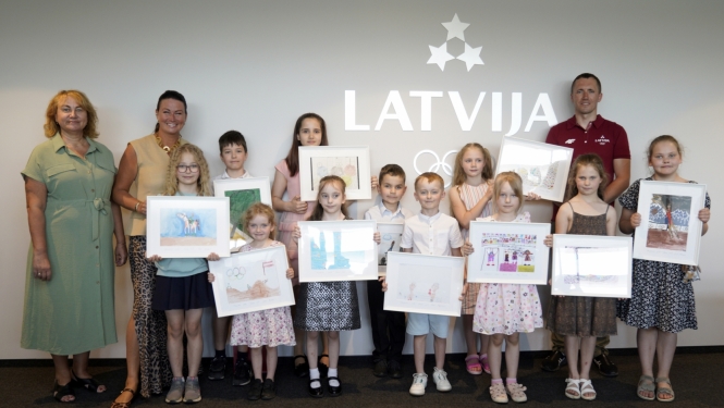 Zīmējumu konkursa uzvarētāji