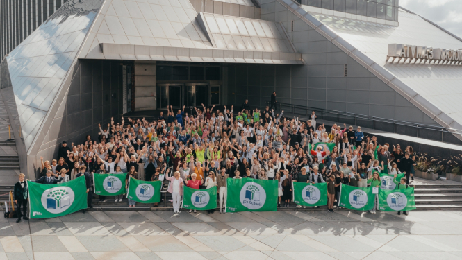 Kā Ekoskolas godinātas arī Talsu novada izglītības iestādes