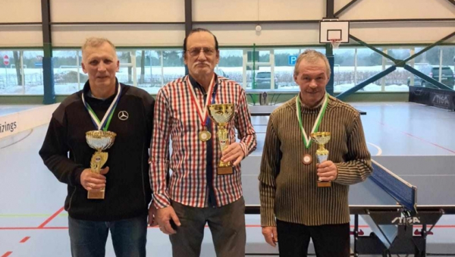 Galda tenisa uzvarētāji kopvērtējumā 