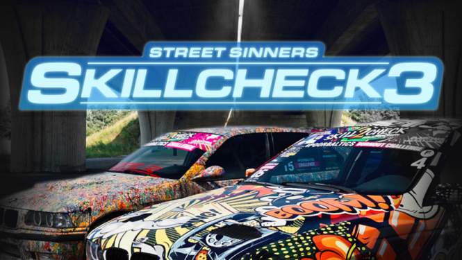 Auto pasākuma Dundagā afiša