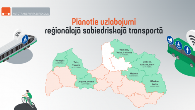 Latvijā pakāpeniski paaugstinās pakalpojuma sniegšanas kvalitātes prasības reģionālajam sabiedriskajam transportam