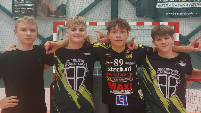 Mērsraga meistarsacīkšu florbolā 9. posma uzvarētāji