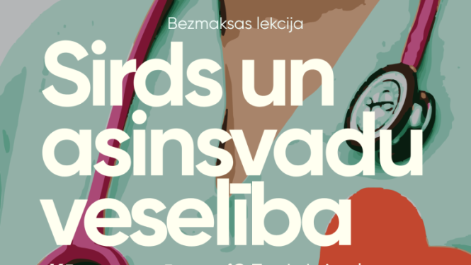 lekcijas par sirds un asinsvadu veselību afiša