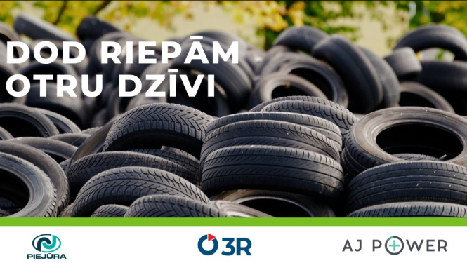 Akcijas Dod riepām otru dzīvi afiša