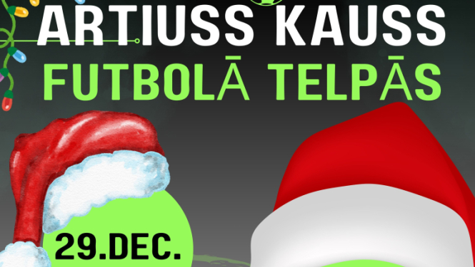 Artiusa kausa futbolā telpās afiša