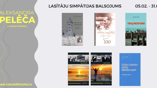 Lasītāju simpātijas balsojums 