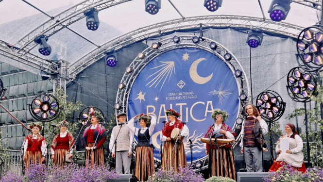 Talsu novada kolektīvi tiekas starptautiskajā folkloras festivālā „Baltica”