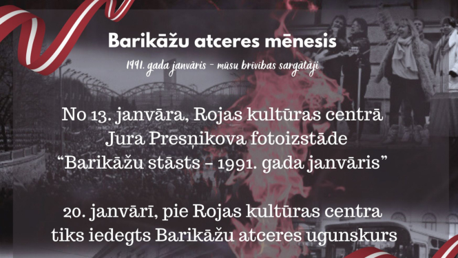 Barikādēm 35 Rojas afiša