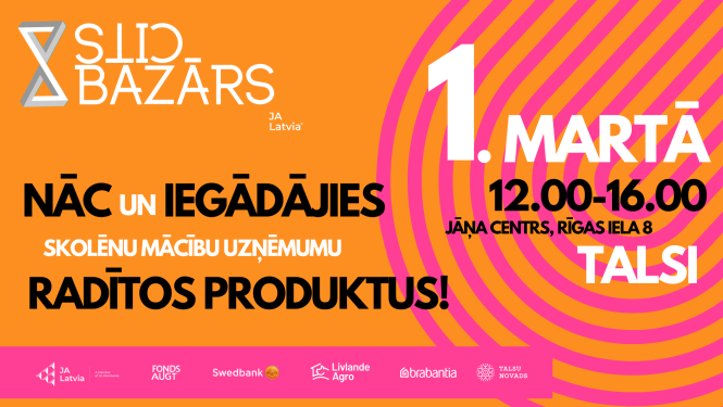 Skolēnu mācību uzņēmumu (SMU) pasākums „Cits Bazārs”