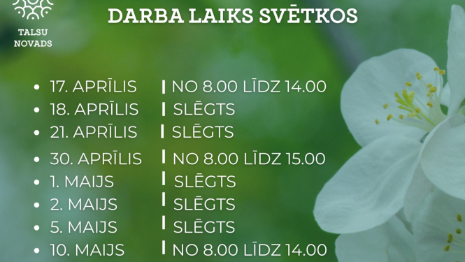 Darba laiks svētkos