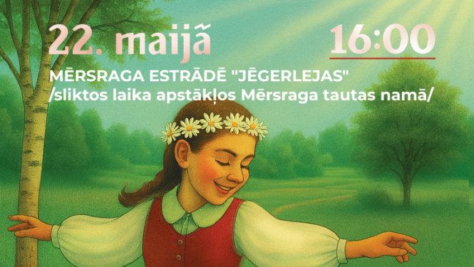 Deju kolektīvu koncerta Pa-ceļam afiša