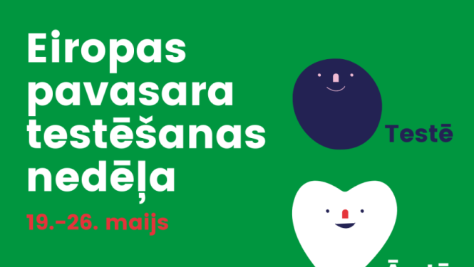 Eiropas pavasara testēšanas nedēļas afiša