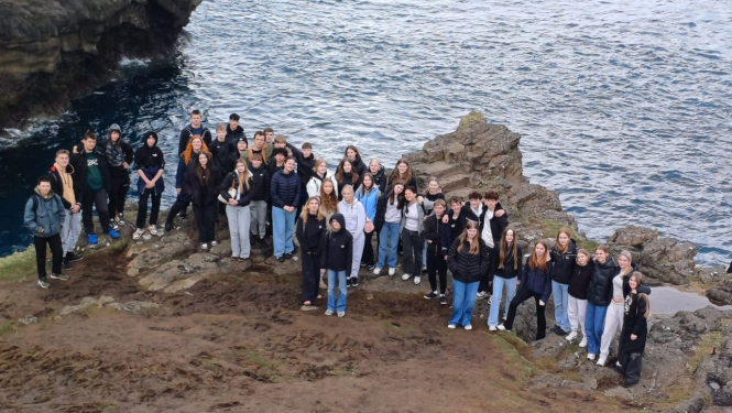 Mērsraga vidusskolas 8. klases skolēnu projekts Fēru salās