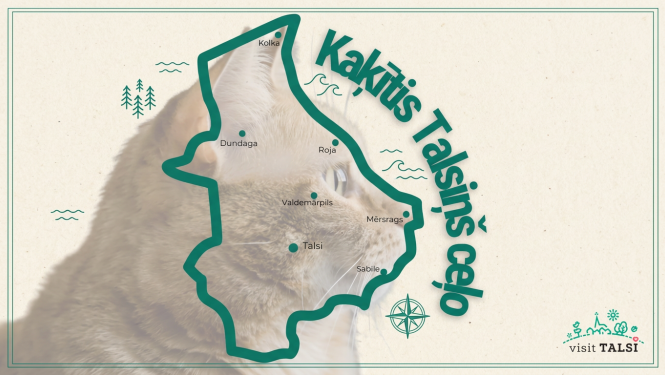 Kaķītis Talsiņš ceļo