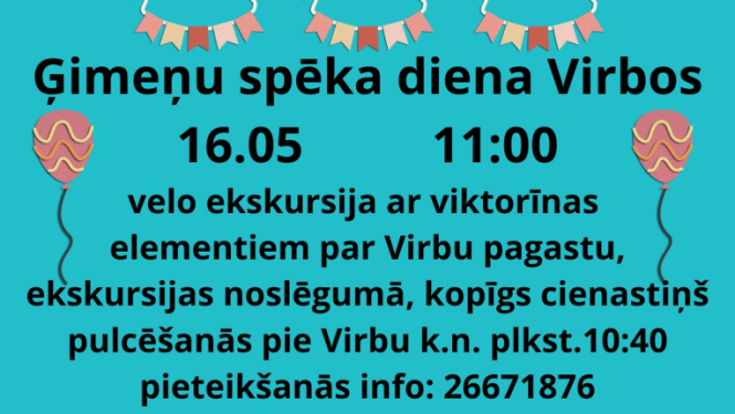 Ģimeņu spēka diena Virbos