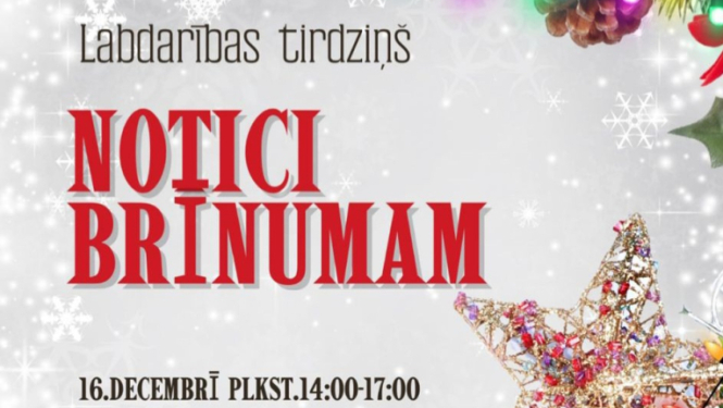 „Iespēju namiņa” labdarības tirdziņš aicina uz kopības un dāvināšanas svētkiem