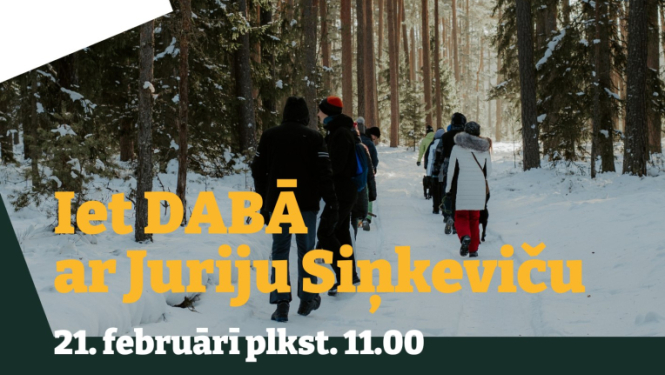 Ziemas pārgājiena afiša