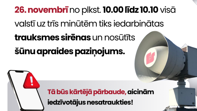 informējam