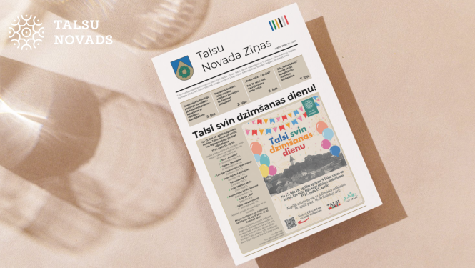 Iznācis „Talsu Novada Ziņu” aprīļa numurs