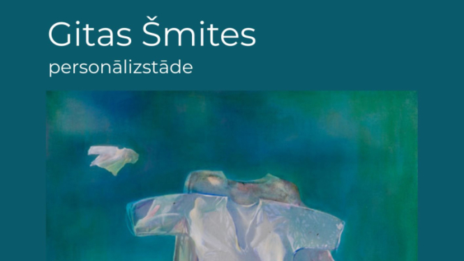 Izstādes Laimes krekliņā afiša