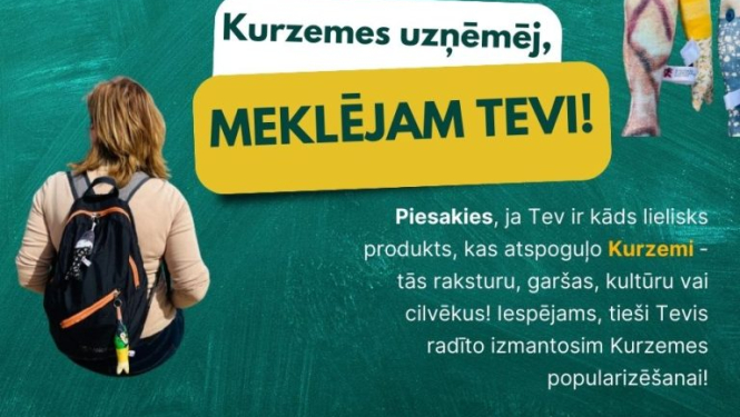 Kurzemes uzņēmēji aicināti pieteikt suvenīrus reģiona popularizēšanai