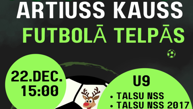 Artiusa kausa futbolā telpās afiša