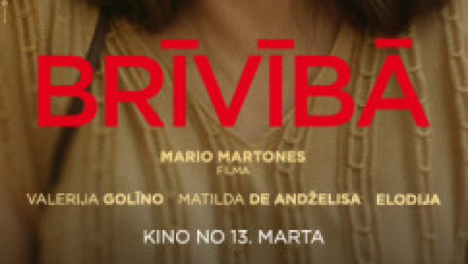 Kino afiša filmai Brīvībā