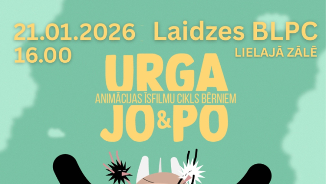 Kino seansa Urga Jo un Po afiša