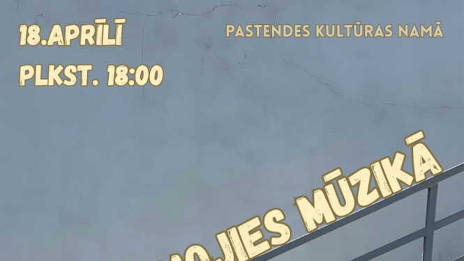 Koncerta Iedvesmojies mūzikā afiša