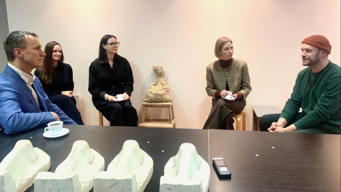 Kultūras ministres Agneses Lāces vizīte Talsu novadā